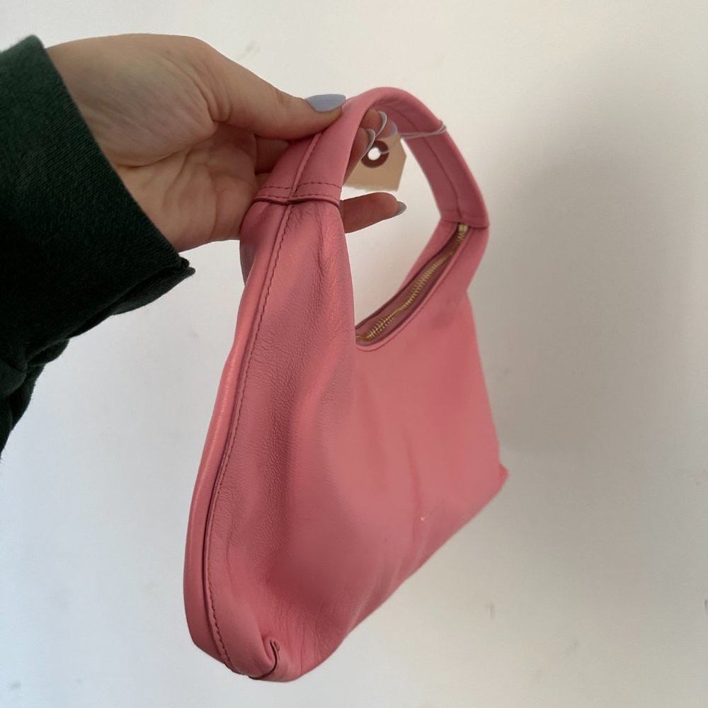 ❌SOLD❌Mansur Gavriel Mini Candy Hand Bag Calfskin Leather Light Pink - Picture 4 of 11